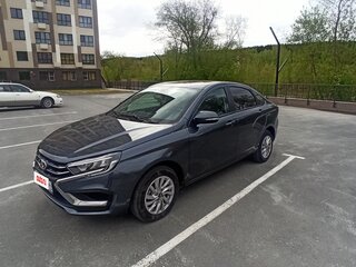 2024 Lada (ВАЗ) Vesta I Рестайлинг (NG), серый, 1240000 рублей, вид 1