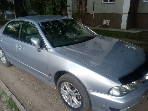 2004 Mitsubishi Diamante II, серый, 585000 рублей - вид 5
