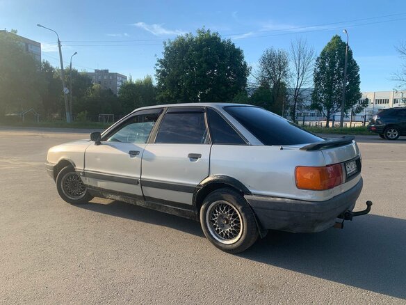 1986 Audi 80 IV (B3), серебристый, 140000 рублей - вид 1