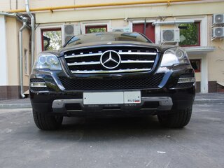 2010 Mercedes-Benz M-Класс 350 II (W164) Рестайлинг, чёрный, 4000000 рублей, вид 5