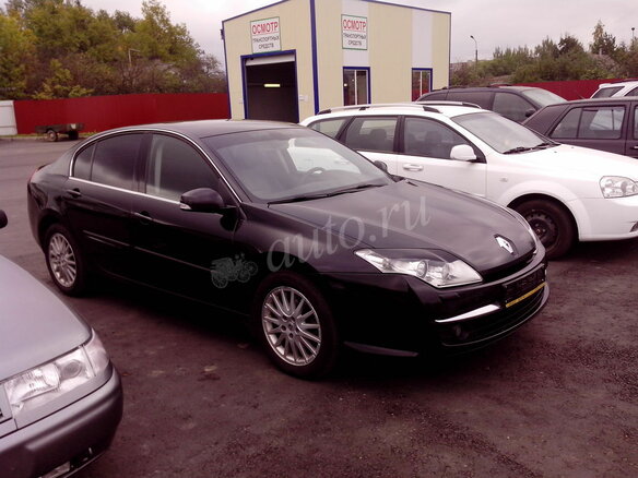 2008 Renault Laguna III, чёрный
