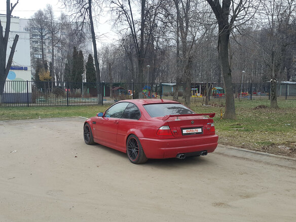 2002 BMW M3 III (E46), красный - вид 19
