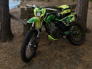 2021 Motoland XR250, зелёный, 160000 рублей, вид 4