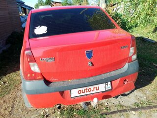 2007 Dacia Logan I, красный, 330000 рублей, вид 2