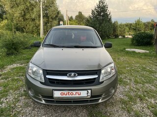 2012 Lada (ВАЗ) Granta I, серебристый, 380000 рублей, вид 1