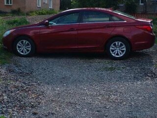2011 Hyundai Sonata VI (YF), красный, 1150000 рублей, вид 3