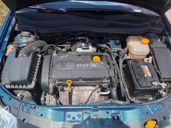 2008 Opel Astra H Рестайлинг, синий, 700000 рублей - вид 5