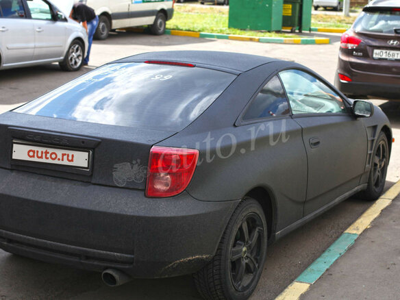 2003 Toyota Celica VII (T230) Рестайлинг, чёрный - вид 2