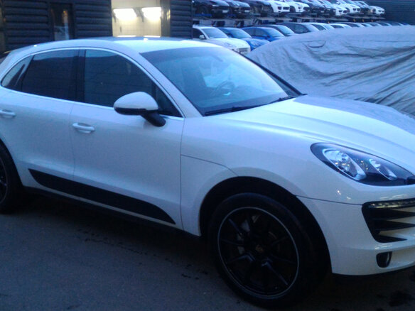 2014 Porsche Macan S I, белый - вид 3