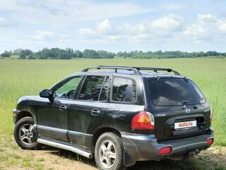 2001 Hyundai Santa Fe I, чёрный, 490000 рублей, вид 2