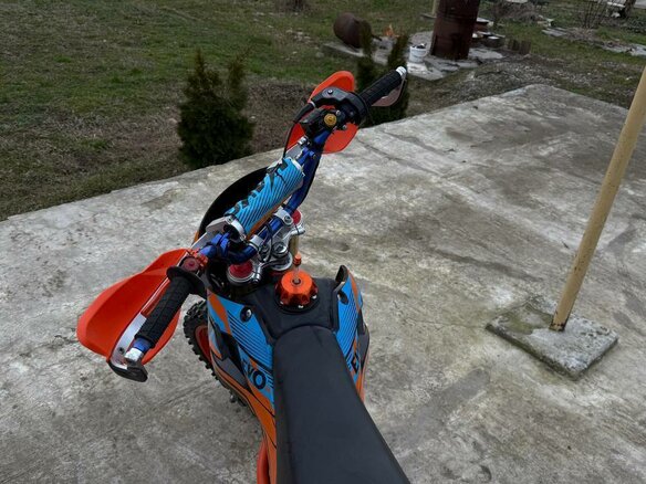 2024 Kayo Evolution YX140EM, оранжевый, 75000 рублей - вид 3