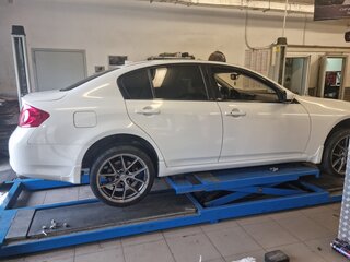 2011 Infiniti G25 IV, белый, 1450000 рублей, вид 5