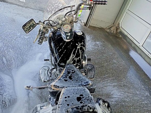 2006 Yamaha XVS650 Drag Star, чёрный, 490000 рублей - вид 8