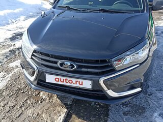 2016 Lada (ВАЗ) Vesta I, чёрный, 850000 рублей, вид 3