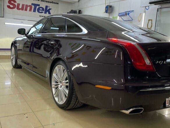 2010 Jaguar XJ Long IV (X351), коричневый, 4600000 рублей - вид 7