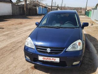2007 Suzuki Liana I Рестайлинг, синий, 580000 рублей, вид 1