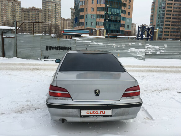 2001 Peugeot 406 I Рестайлинг, серебристый - вид 5