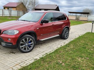 2008 BMW X5 30d II (E70), красный, 3000000 рублей, вид 5