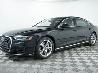 2025 Audi A8 Long 55 TFSI IV (D5) Рестайлинг, чёрный, 13202291 рублей, вид 1