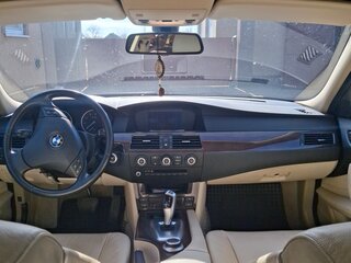 2007 BMW 5 серии 523i V (E60/E61) Рестайлинг, чёрный, 1200000 рублей, вид 3