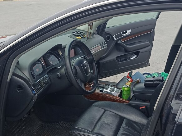 2005 Audi A6 III (C6), чёрный, 900000 рублей - вид 2