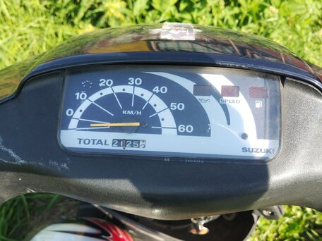 2000 Suzuki Lets 2, синий, 45000 рублей, вид 3
