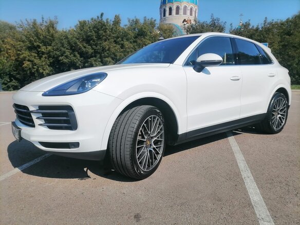 2021 Porsche Cayenne III, белый, 6000000 рублей