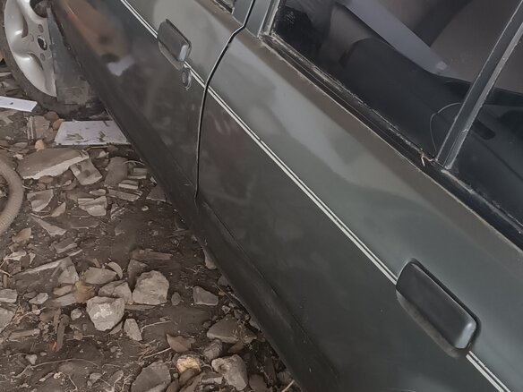 1986 Ford Escort IV, серебристый