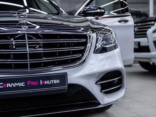 2019 Mercedes-Benz S-Класс 560 VI (W222, C217) Рестайлинг, чёрный, 7800000 рублей, вид 3