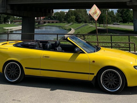 1993 Toyota Celica GT V (T180), жёлтый - вид 8