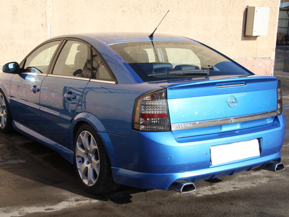 2008 Opel Vectra OPC C Рестайлинг, синий - вид 4