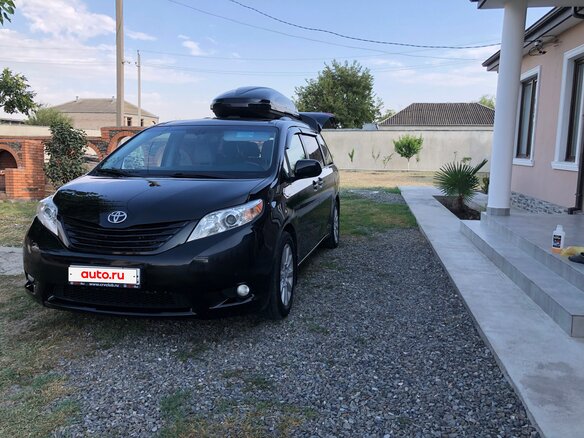 2012 Toyota Sienna III, чёрный, 2535000 рублей - вид 38