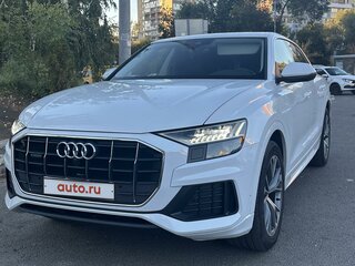 2021 Audi Q8 45 TDI I (4M), белый, 8700000 рублей, вид 2