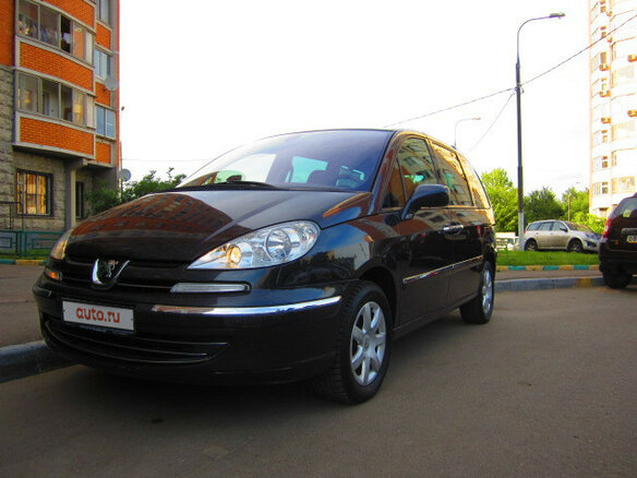 2009 Peugeot 807 I Рестайлинг, чёрный - вид 11