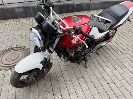 2003 Honda CB 400 Super Four, красный, 330000 рублей, вид 5