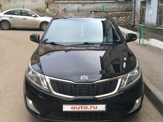 2012 Kia Rio 4-speed III, чёрный, 850000 рублей, вид 1