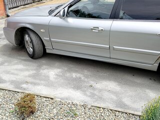 2005 Kia Magentis I Рестайлинг, серебристый, 240000 рублей, вид 5