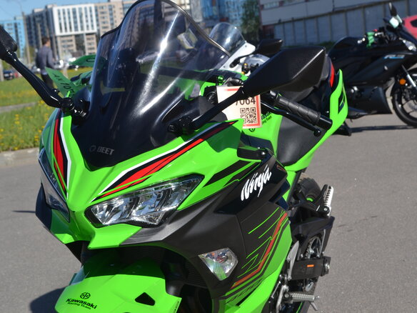 2023 Kawasaki Ninja 400, зелёный, 660000 рублей - вид 28