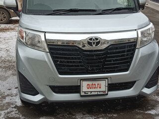 2020 Toyota Roomy I Рестайлинг, серебристый, 1450000 рублей, вид 2