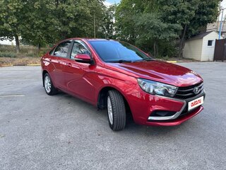 2018 Lada (ВАЗ) Vesta I, красный, 940000 рублей, вид 2