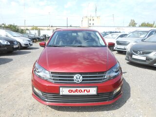 2016 Volkswagen Polo V Рестайлинг, пурпурный, 848000 рублей, вид 5