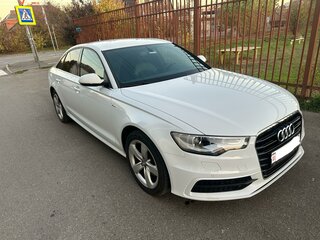 2014 Audi A6 IV (C7), белый, 1990000 рублей, вид 3