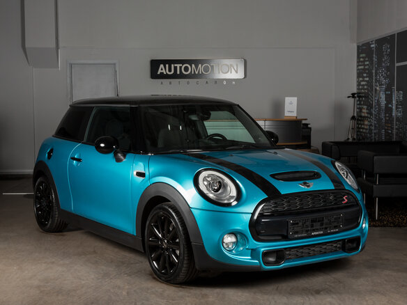 2016 Mini Hatch Cooper S III (F55/F56), голубой