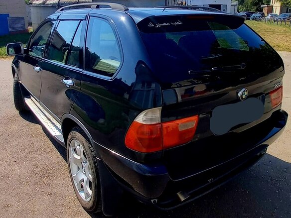 2002 BMW X5 3.0i I (E53), чёрный, 769283 рублей - вид 5