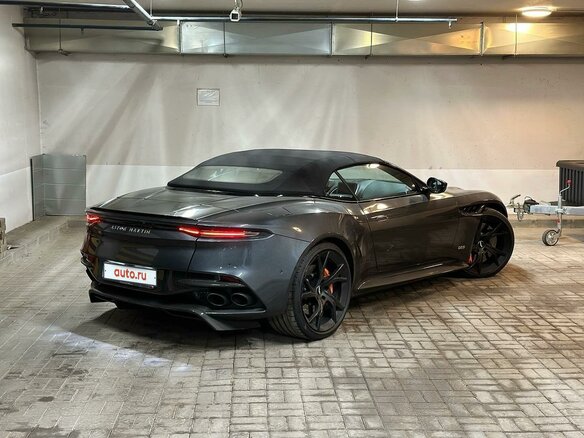 2019 Aston Martin DBS Volante III, серый - вид 4