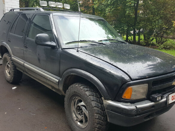 1996 Chevrolet Blazer II, чёрный