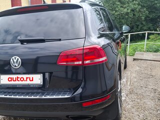 2013 Volkswagen Touareg II, чёрный, 2600000 рублей, вид 4