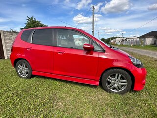 2007 Honda Jazz I Рестайлинг, красный, 762000 рублей, вид 4