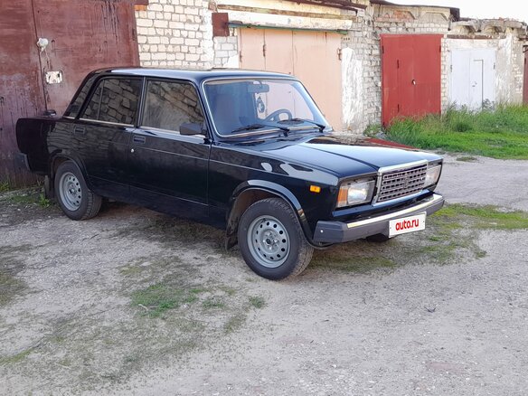 2010 Lada (ВАЗ) 2107, чёрный, 249000 рублей - вид 2