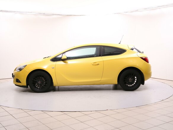 2013 Opel Astra GTC J Рестайлинг, жёлтый - вид 7